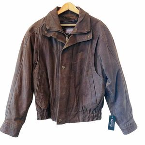 Wilsons Leather Brown Bomber Jacket